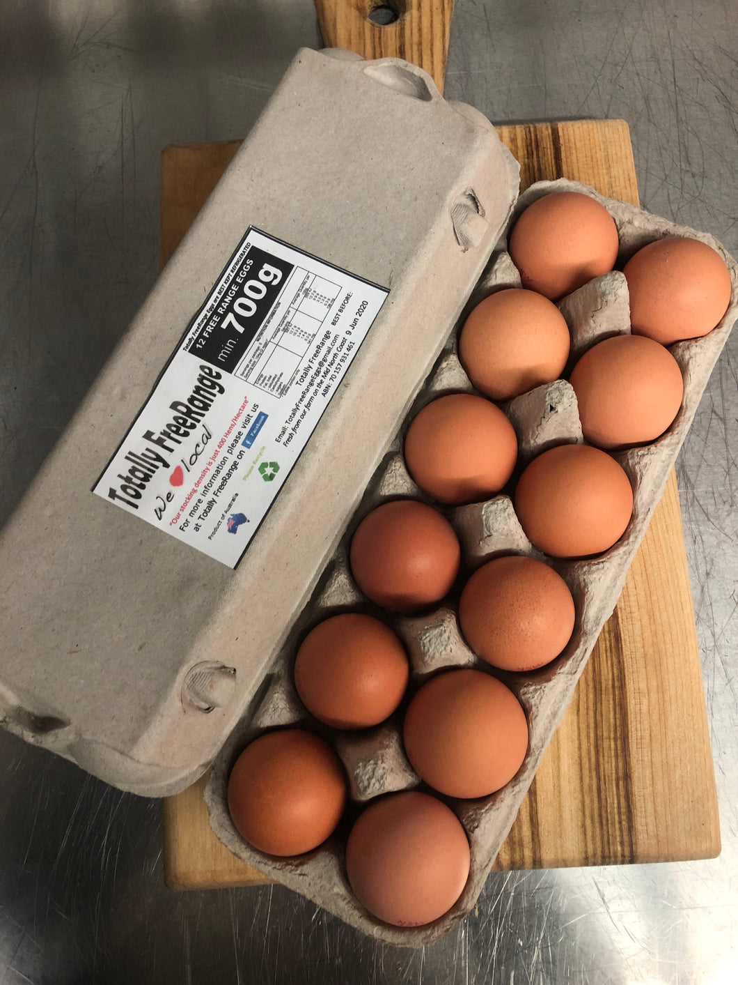 1 Dozen Genuine Free Range Eggs